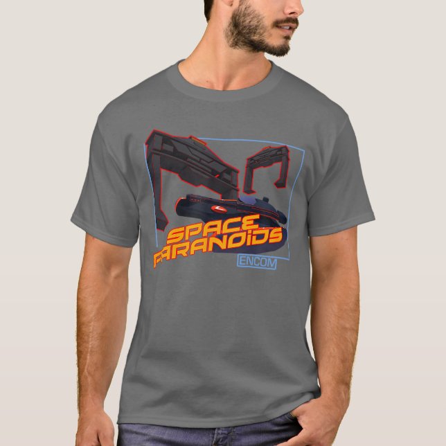 Camiseta Presente do jogo ENCOM Space Paranoids (Frente)