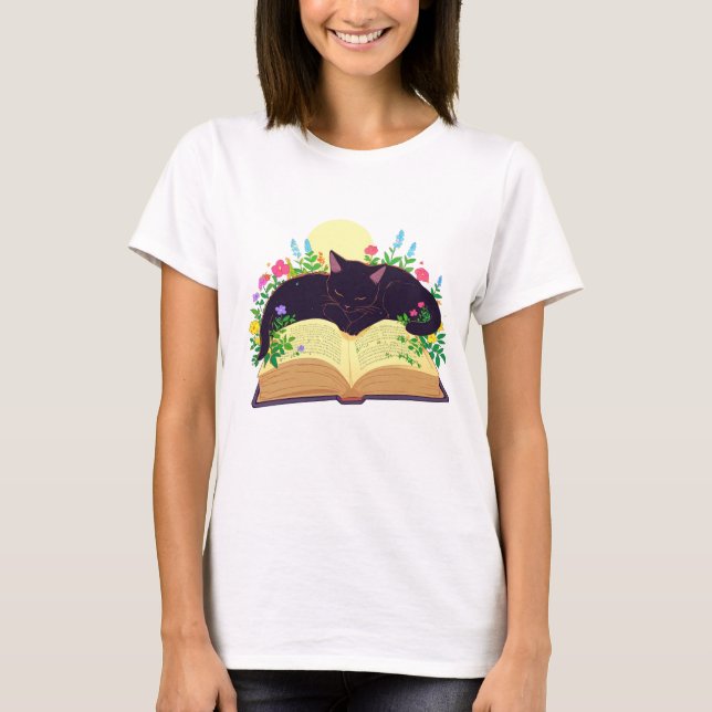 Camiseta Presente do Livro, mulheres dotadas de sobrinhos d (Frente)
