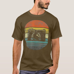 Camiseta Presente do Lover de Fotografia da Câmera de Vinta