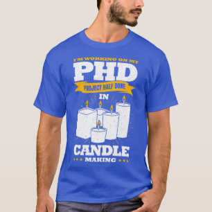 Camiseta Presente do Lover do Fazer de Vela de Cera Feita à