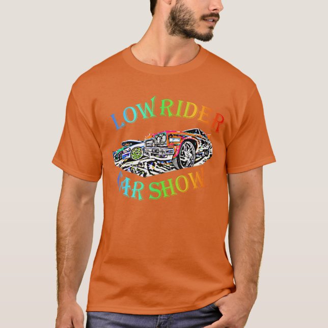 Camiseta Presente do Low Rider Carshow (Frente)