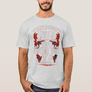 Camiseta Presente do mestre do Dungeon do Gamer do RPG do