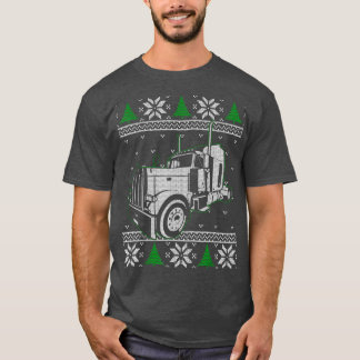 Camiseta Presente do motorista de caminhão suado de Natal f