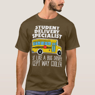 Camiseta Presente do motorista de ônibus engraçado especial
