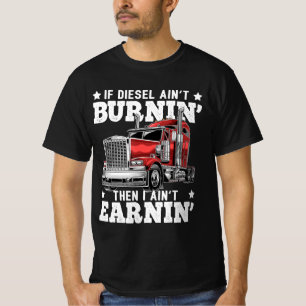 Camiseta Presente do motorista do caminhão-caminhoneiro en