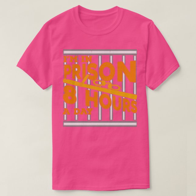 Camiseta Presente do oficial de correção da Guarda da prisã (Frente do Design)