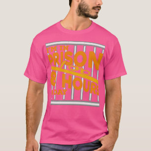 Camiseta Presente do oficial de correção da Guarda da prisã