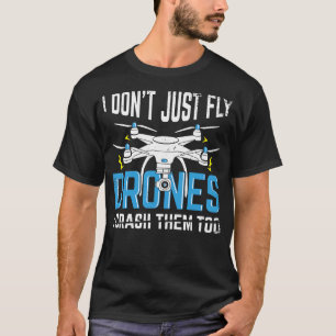 Camiseta Presente do operador do piloto multicomputador do 