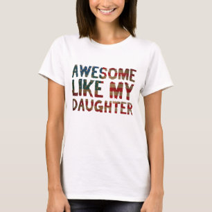Camiseta Presente Do Pai De 4 De Julho - Incrível Como M