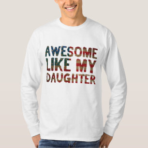 Camiseta Presente Do Pai De 4 De Julho - Incrível Como M