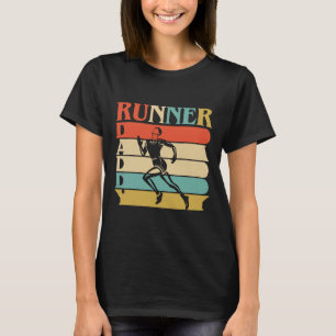 Camiseta Presente do Pai de Execução do Pai de Vintage Retr