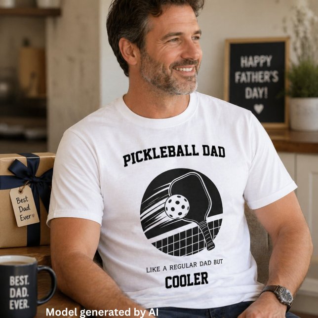 Camiseta Presente do Papai do Pickleball -  (Criador carregado)