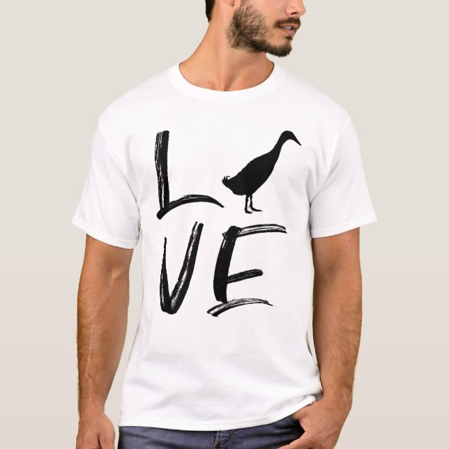 Camiseta Presente do Pato Runner Indiano (Frente)