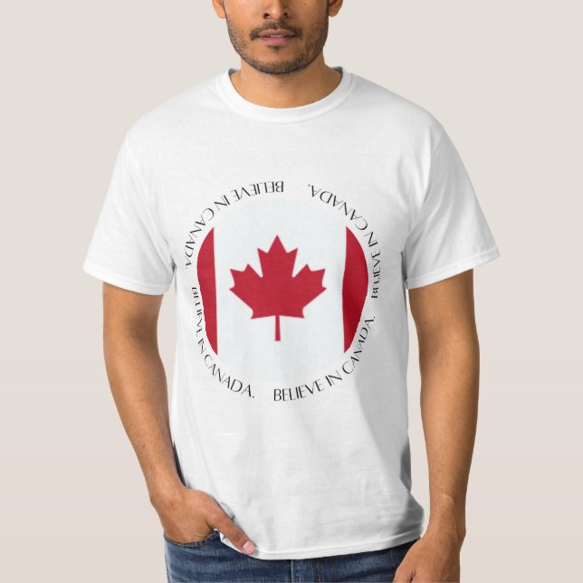 Camiseta Presente do Patrimônio Canadense (Frente)