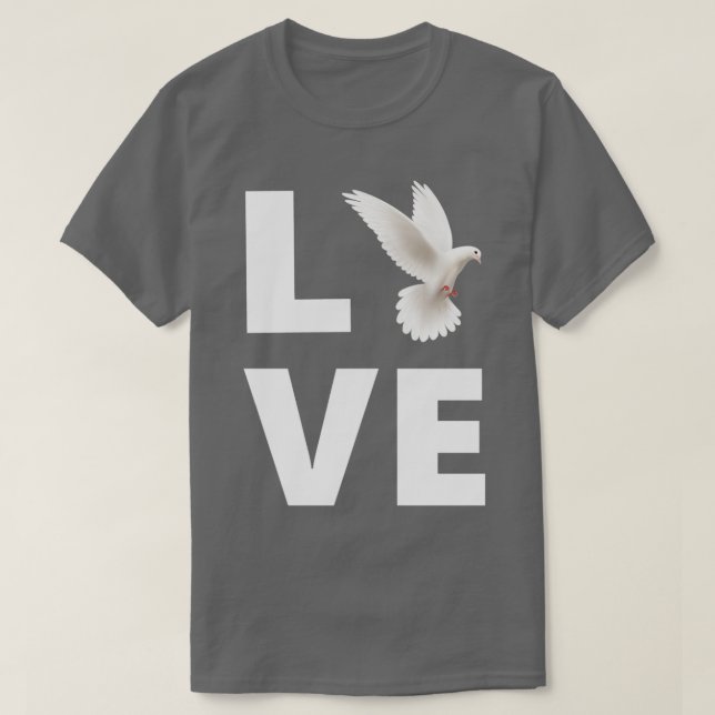 Camiseta Presente do Pigeon Lover (Frente do Design)