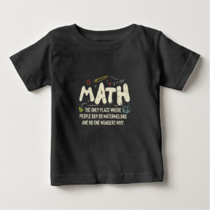 Camiseta Presente do professor de matemática de matemática