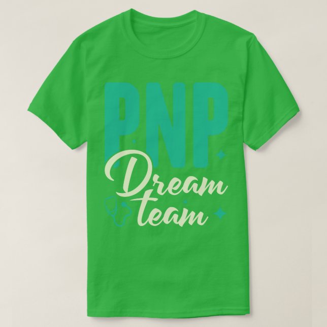 Camiseta Presente do profissional de enfermeiro pediátrico  (Frente do Design)