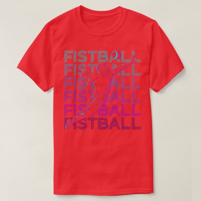 Camiseta Presente do Retro Fistball (Frente do Design)