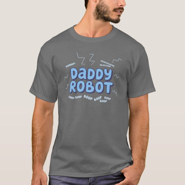 Camiseta Presente do Robô Papai (Frente)