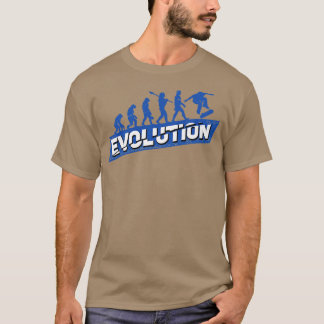 Camiseta Presente do Skateboard Evolution Skateboarder