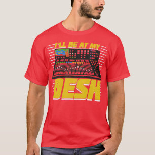 Camiseta Presente do técnico de áudio do Engenheiro de som