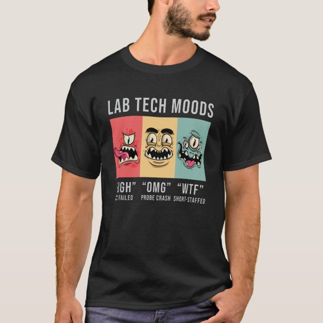 Camiseta Presente do técnico de ciências do laboratório de  (Frente)