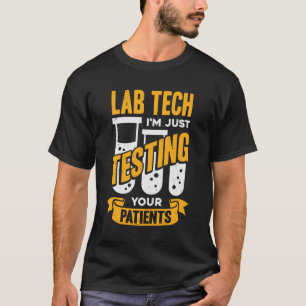 Camiseta Presente do técnico do laboratório técnico do l