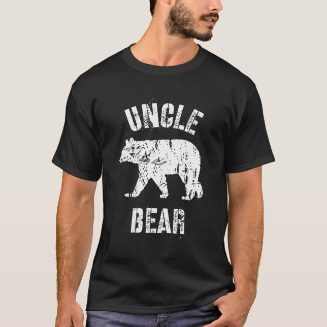 Camiseta Presente do tio Bear Vintage (Frente)