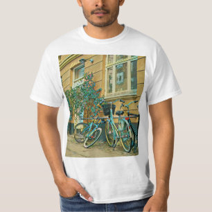 Camiseta Presente do touro de bicicleta Pintura de ciclis