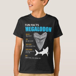 Camiseta Presente do tshirt de Megalodon grande para