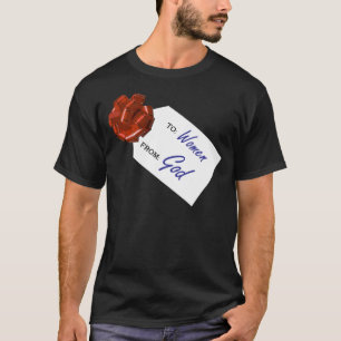 Camiseta Presente dos deuses às mulheres