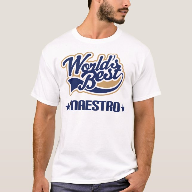 Camiseta Presente dos maestros (mundos melhores) (Frente)