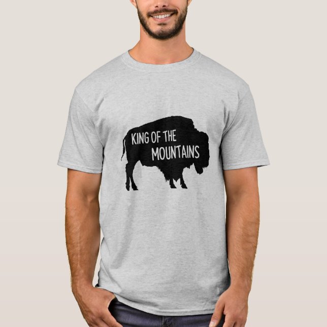 Camiseta Presente Dos Montes Buffalo - Rei Dos Montes (Frente)