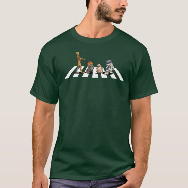 Camiseta Presente Droids Abbey Road (Frente)