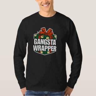 Camiseta Presente embrulho engraçado de Natal para Mamãe e