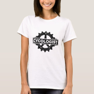 Camiseta Presente engraçada de ciclismo do cicologista
