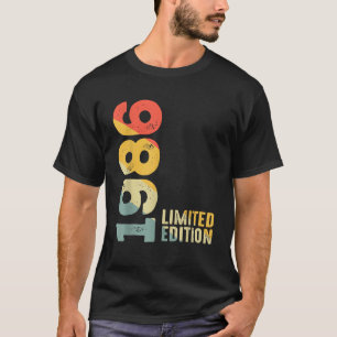 Camiseta Presente Engraçado 40º Homem Mulher Feito em 1986