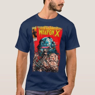 Camiseta Presente engraçado da capa vintage do Wolverine