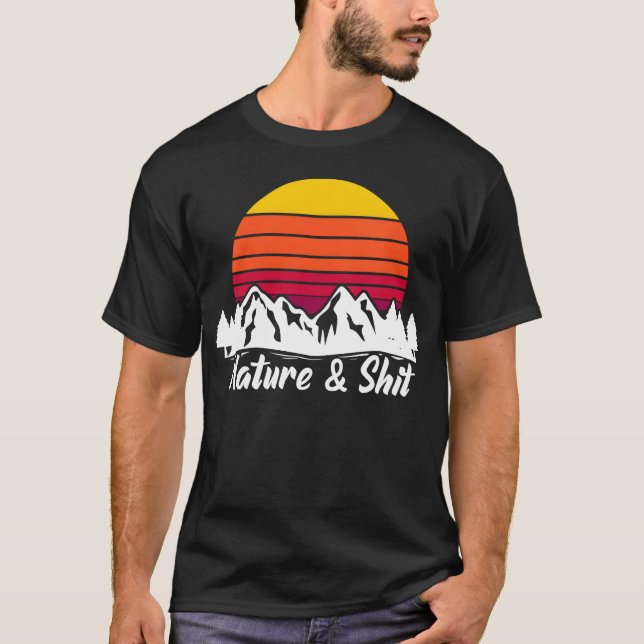 Camiseta Presente engraçado de acampamento e caminhada femi (Frente)