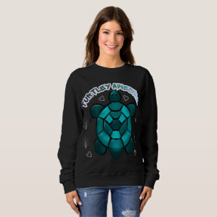 Camiseta Presente engraçado de animal fofo de tartaruga per
