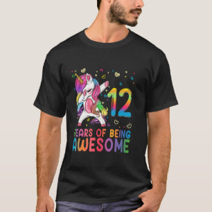 Camiseta Presente engraçado de aniversário de 12 anos para