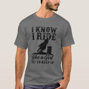 Camiseta Presente Engraçado De Barrel Para Mulheres Rac Ho