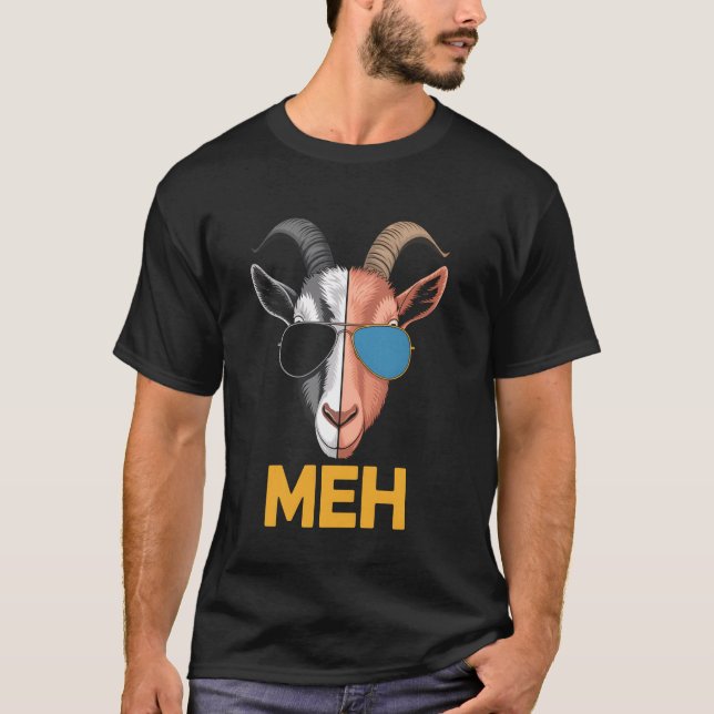 Camiseta Presente engraçado de cabra para amante de cabra e (Frente)