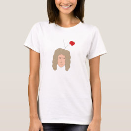 Camiseta Presente Engraçado de Ciência da Maçã Caindo Amant