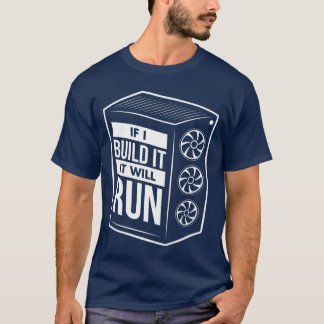 Camiseta Presente engraçado de Construtor de PC para jogado