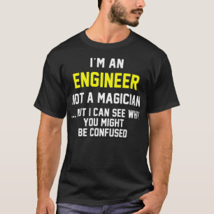 Camiseta Presente Engraçado De engenheiro Não É Premium De