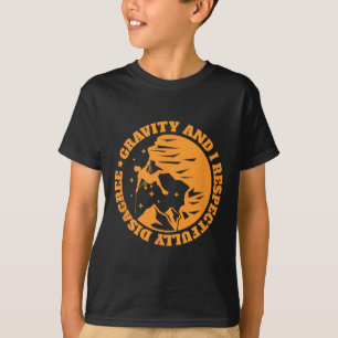 Camiseta Presente engraçado de escalada de rocha para homen