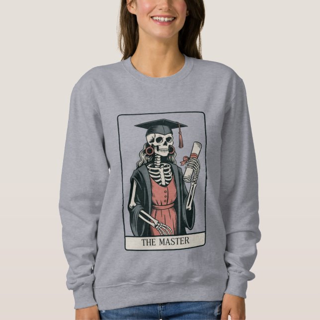 Camiseta Presente Engraçado de Formatura para Mestre Esquel (Frente)