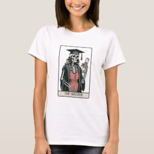 Camiseta Presente Engraçado de Formatura para Mestre Esquel