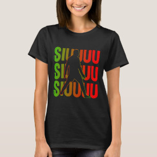 Camiseta Presente engraçado de futebol Siuuuu para fãs de f